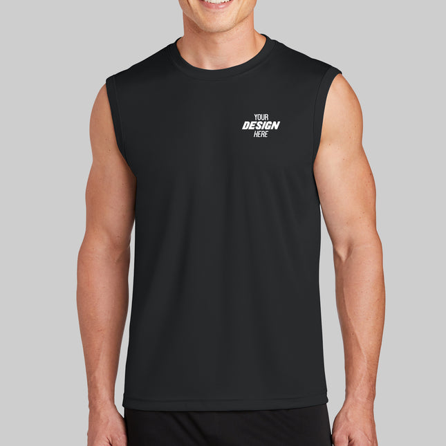 SPORT-TEK Mens Sleeveless