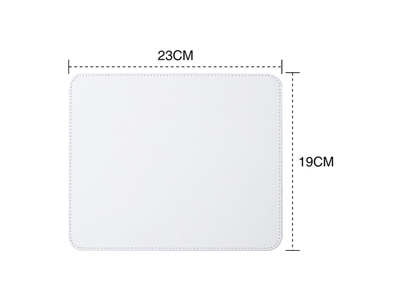 Craft Express Sublimation Vegan Leather Placemats – 12"x18" White