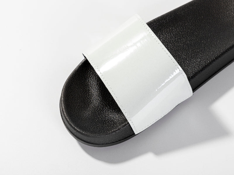 Craft Express Vegan Leather Sublimation Sliders – Adult Size Custom Slide Sandals