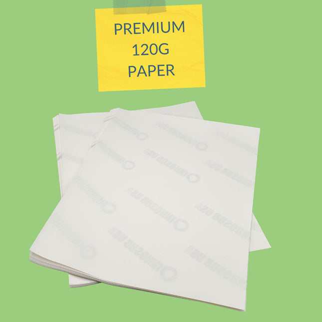 Sublimation Transfer Paper for InkJet Printers 8.5"X11",  Pack of 60/120/480 Sheets by INNOSUB USA