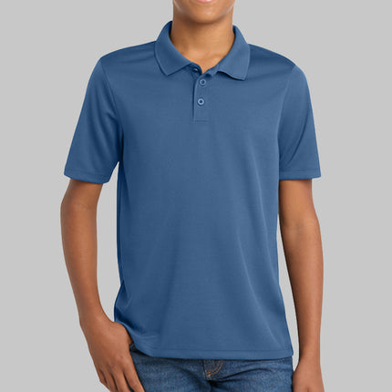 Sport-Tek Youth RacerMesh Polo