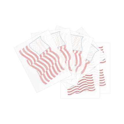 Craft Express American Flag Rhinestone Transfer – Hotfix Iron-On