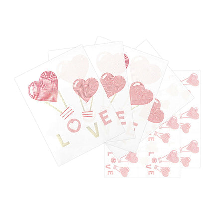 Craft Express “Love” Rhinestone Transfer – Hotfix Iron-On