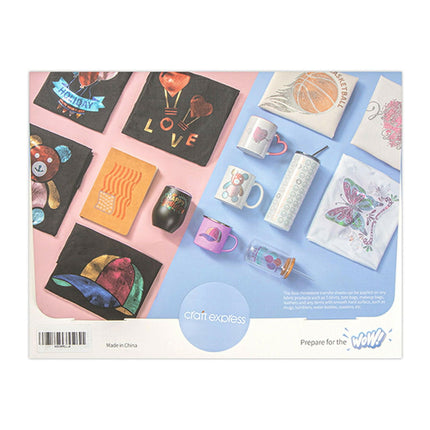 Craft Express “Love” Rhinestone Transfer – Hotfix Iron-On