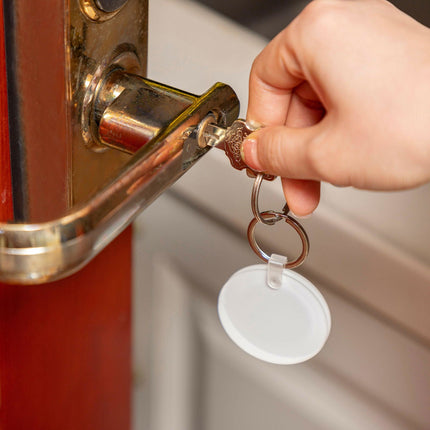 Craft Express 4-Pack Acrylic Round Keyrings – Sublimation & UV DTF Blanks
