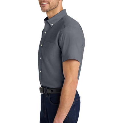 Port Authority Short Sleeve SuperPro Oxford Shirt