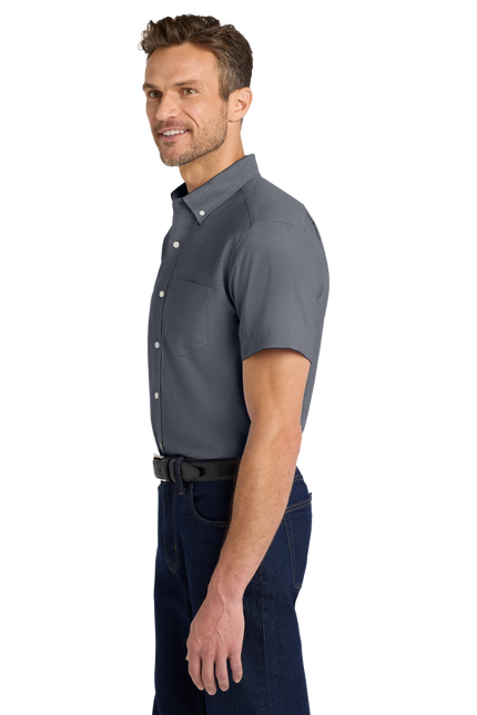 Port Authority Short Sleeve SuperPro Oxford Shirt