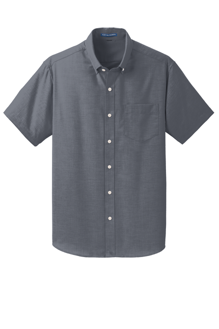 Port Authority Short Sleeve SuperPro Oxford Shirt