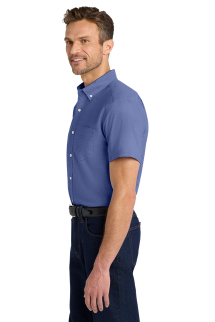 Port Authority Short Sleeve SuperPro Oxford Shirt