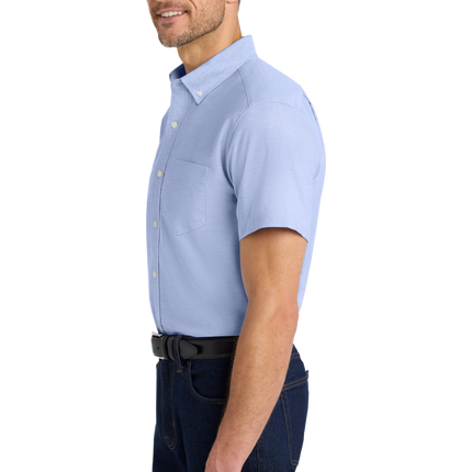Port Authority Short Sleeve SuperPro Oxford Shirt