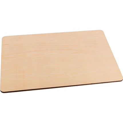 Craft Express 4 Pack Sublimation Plywood Placemats – 11.8" x 8.2" MDF Blanks