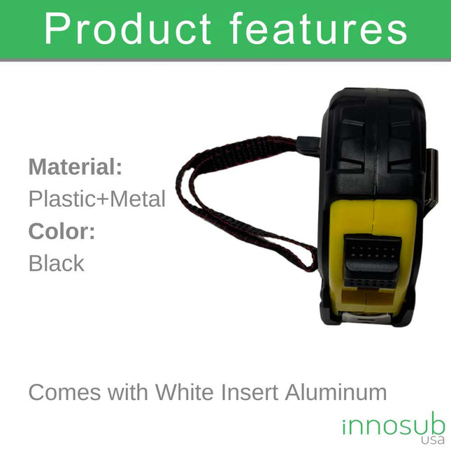 Sublimation Measuring Tape Blanks with Aluminum insert 16 Feet/5M lon (show- Inch / Cm )