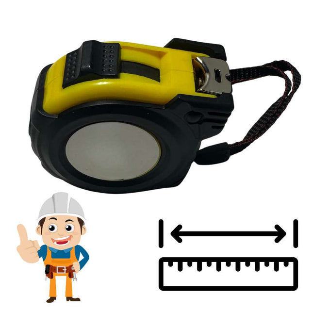 Sublimation Measuring Tape Blanks with Aluminum insert 16 Feet/5M lon (show- Inch / Cm )