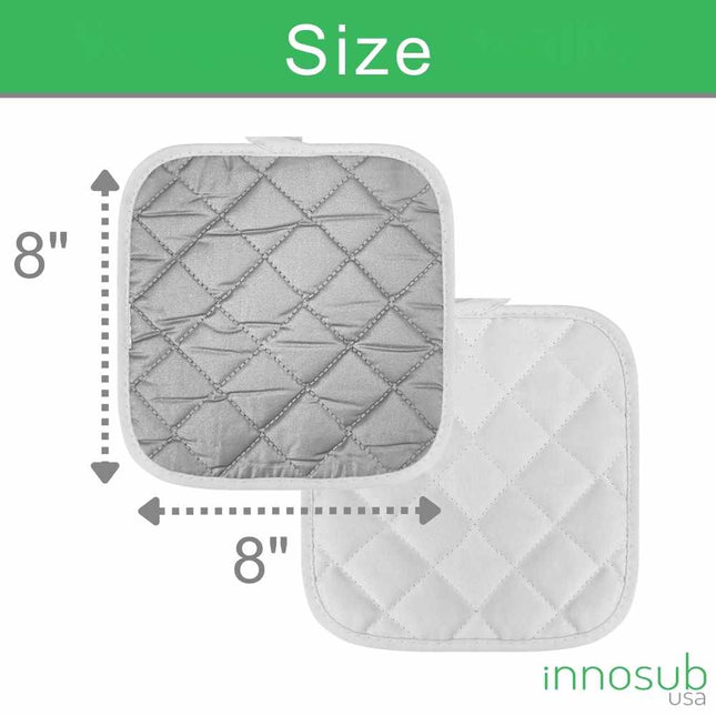 Sublimation Blanks Linen Pot Holder 8x8"- Kitchen Oven Hot Pads in Style
