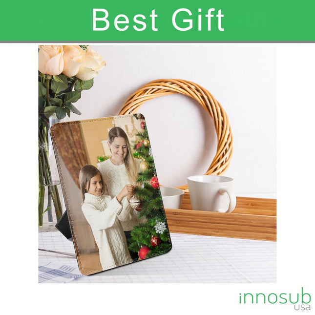 Sublimation Blanks PU Leather Photo Frame