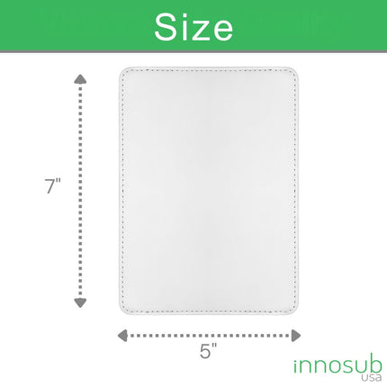 Sublimation Blanks PU Leather Photo Frame
