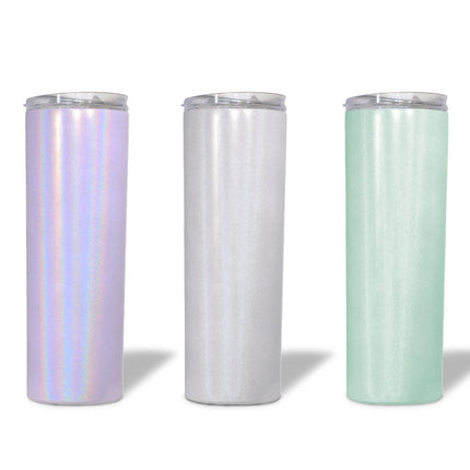 Sublimation Tumbler Blanks 20 Oz  | Glitter Tumblers  | DIY Tumbler Printing - Glitter Finish by INNOSUB USA