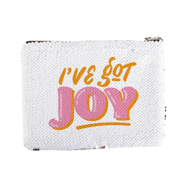 Craft Express 4 Pack Sequin Sublimation Cosmetic Bags – Sublimation-Ready Blanks