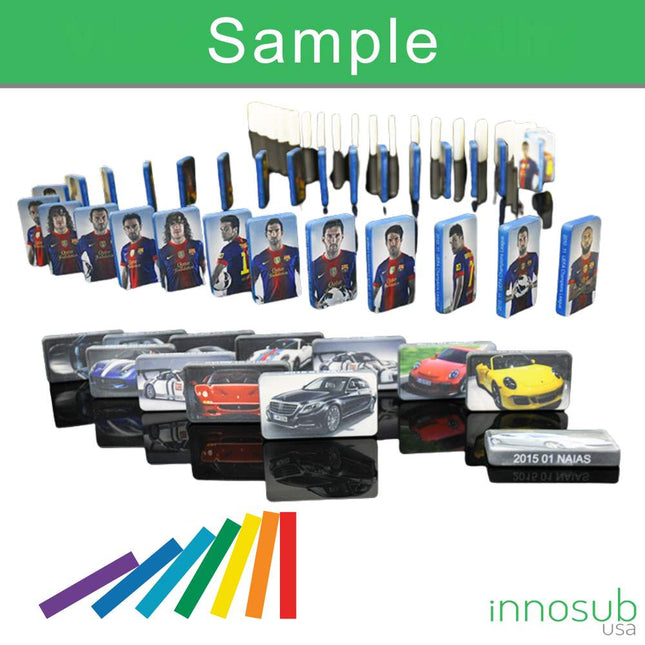 Sublimation Blanks Dominoes - Polymer Domino Game Set