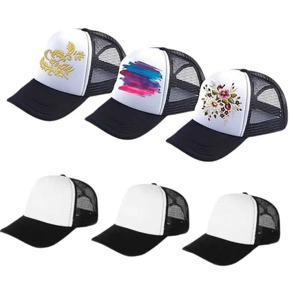 Sublimation Mesh Hat - Black