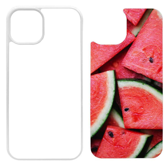 Sublimation Phone Rubber Cases for iPhone 17|16|15|14|13|12|11|Air|Plus|Pro|ProMax - Aluminum Insert