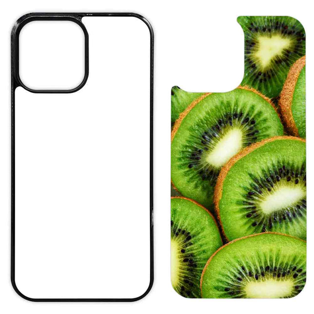 Sublimation Phone Rubber Cases for iPhone 17|16|15|14|13|12|11|Air|Plus|Pro|ProMax - Aluminum Insert