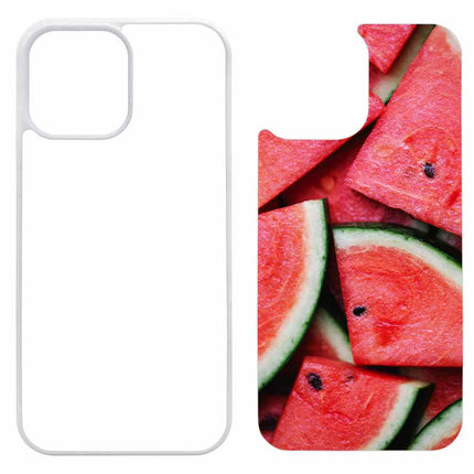 Sublimation Phone Rubber Cases for iPhone 17|16|15|14|13|12|11|Air|Plus|Pro|ProMax - Aluminum Insert