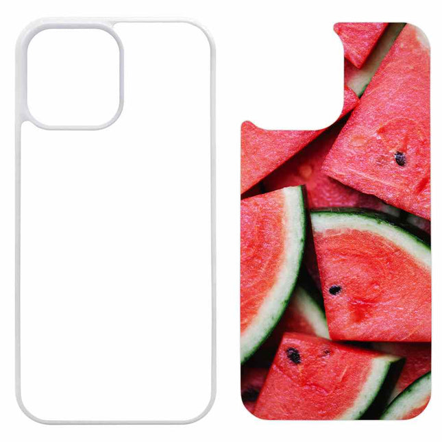 Sublimation Phone Rubber Cases for iPhone 17|16|15|14|13|12|11|Air|Plus|Pro|ProMax - Aluminum Insert