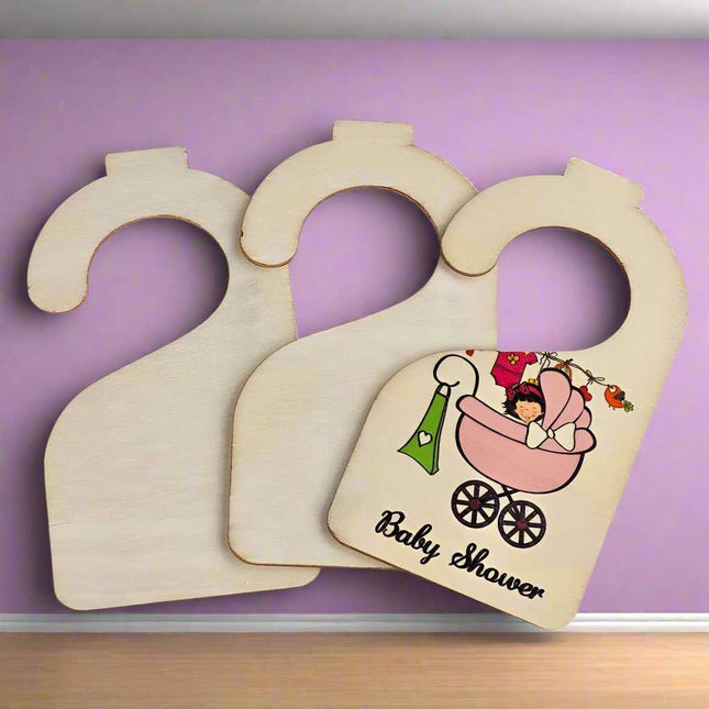 Sublimation Wood Clothes Dividers Blank For Closet Clothing