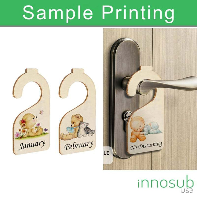 Sublimation Wood Clothes Dividers Blank For Closet Clothing