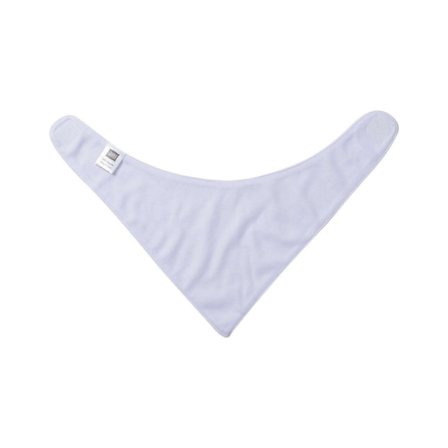 Craft Express 4 Pack Sublimation Baby Bandana Bibs – Soft White Snap Bibs