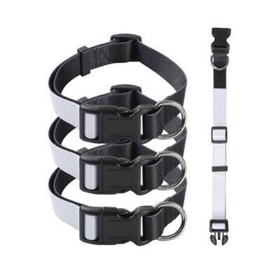 Craft Express 4 Pack Sublimation Pet Collars – Custom-Ready Dog Collars