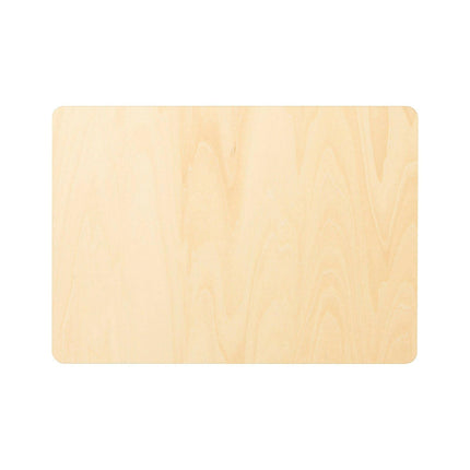 Craft Express 4 Pack Sublimation Plywood Placemats – 11.8" x 8.2" MDF Blanks