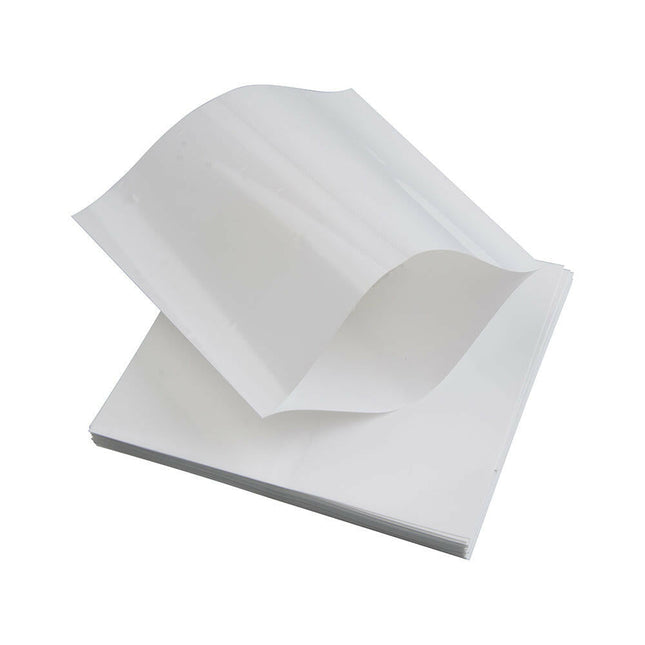 Craft Express 50 Pack Sublimation Shrink Film Sheets – 10x10 Heat Wraps for Irregular Blanks