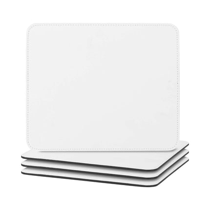 Craft Express Sublimation Vegan Leather Placemats – 12"x18" White