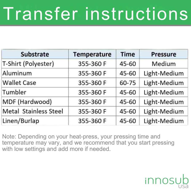 OEM Texprint Sublimation Paper 8.5x11 for Ricoh Printers | 120 Gsm | Dye Sublimation Transfer Dt Heavy Paper (Pack of 110 Sheets) Comes with Innosub Heat Tape Resistant, sublimation paper for epson