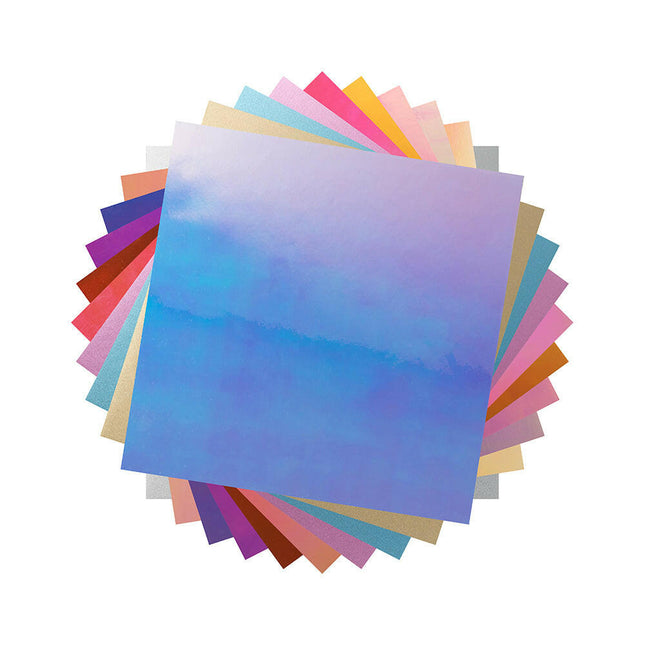 Craft Express 10 Pack Two-Tone Adhesive Vinyl Sheets – Peel & Stick Vinyl