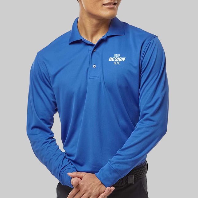 Polo Men Long Sleeve Performance 110