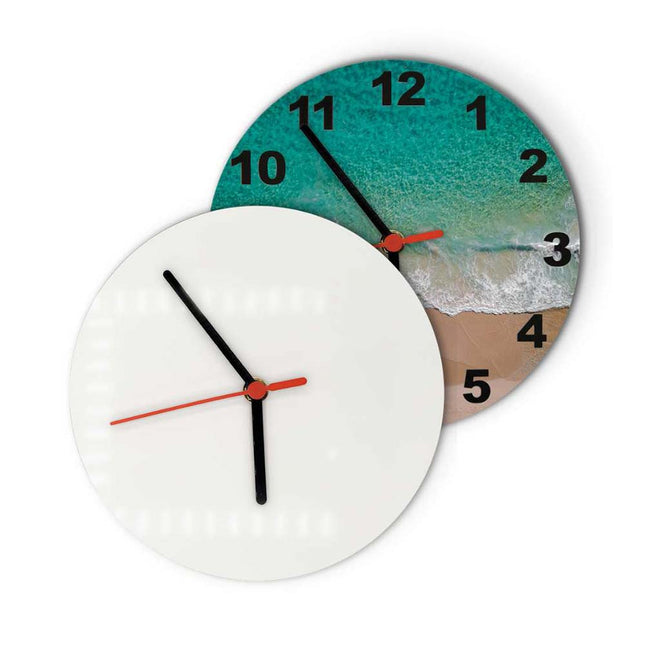 Sublimation MDF Wall Clock Blanks | 8" & 12" | by INNOSUB USA