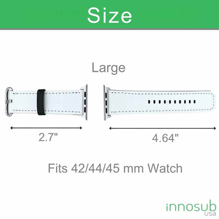 Sublimation Printing Watch Band Blanks Compatible with Apple Watch 38-45mm