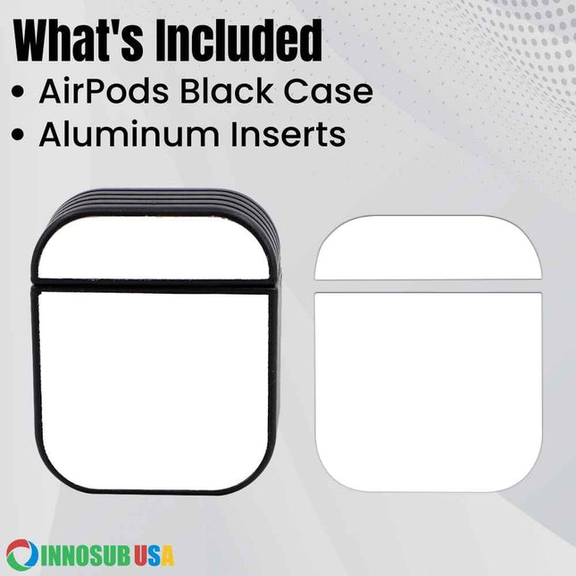 Sublimation Blanks AirPod Case 4|3|2|1| Plastic Case & Rubber Case