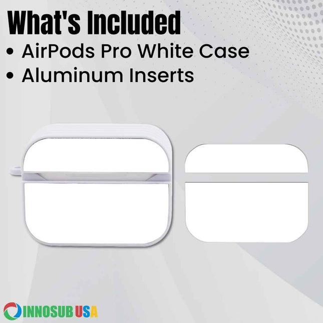 Sublimation Blanks AirPod Case 4|3|2|1| Plastic Case & Rubber Case