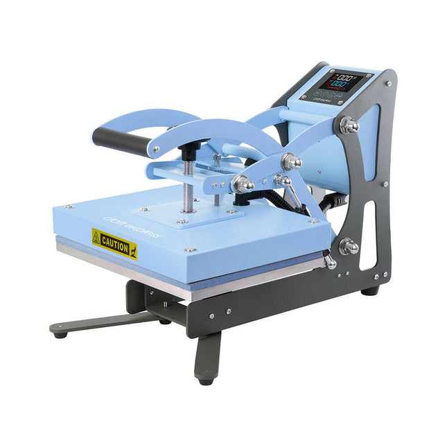 Craft Express Workspace Flat Press 9" x 12" – Compact Heat Press for DIY Projects