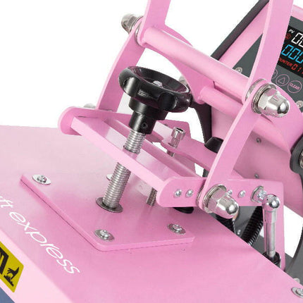 Craft Express Workspace Flat Press 9" x 12" – Compact Heat Press for DIY Projects