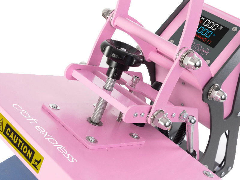 Craft Express Workspace Flat Press 9" x 12" – Compact Heat Press for DIY Projects
