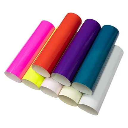 Craft Express 8 Pack Color-Changing Adhesive Vinyl Sheets – Heat & UV Reactive