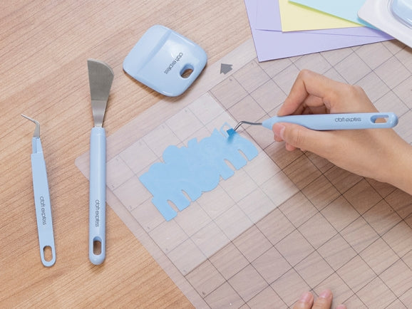 Craft Express 4 Piece Vinyl Tool Kit for Weeding & Crafting