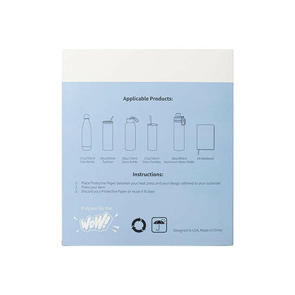 Craft Express Protective Butcher Paper – 200 Pack for Sublimation Heat Pressing