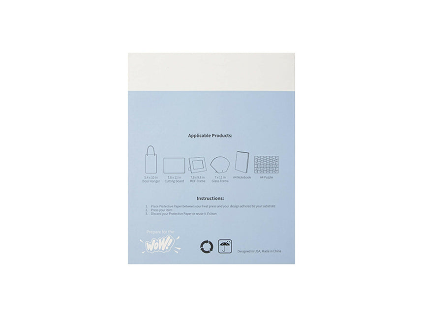 Craft Express Protective Butcher Paper – 200 Pack for Sublimation Heat Pressing
