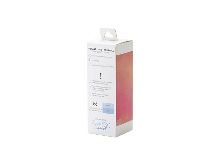 Craft Express 4 Pack 4.5x12 Sublimation Transfer Sheets